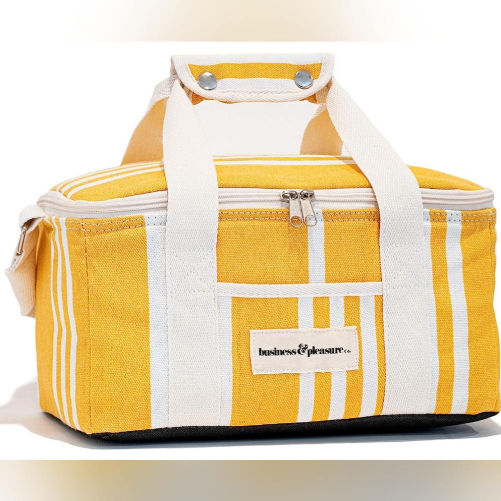 Vintage yellow cooler